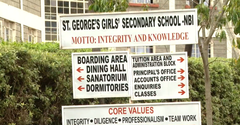 St George's Girls' Secondary School.